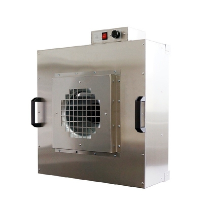 Galvalume Fan Filter Unit สำหรับห้อง Clean Room พัดลมเพดาน Powered Hepa Air Filter Industrial