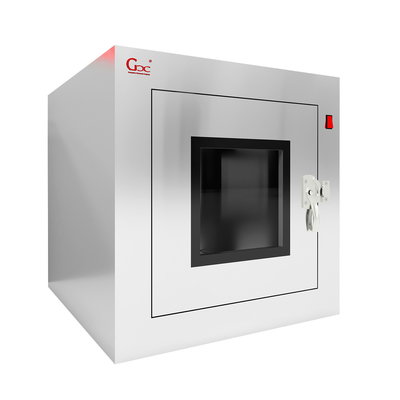304 สแตนเลส Pass Box สําหรับ Lab Double Interlock Design