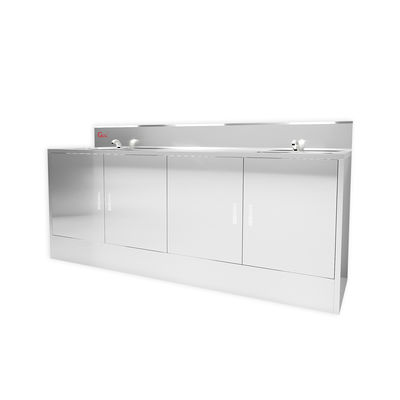 Custom ทนทาน 304 สแตนเลส โรงพยาบาลห้องปฏิบัติการการแพทย์ Scrub Sink