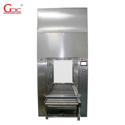 110V 50HZ SS304 Cleanroom Pass Box พร้อม Electronic Interlock
