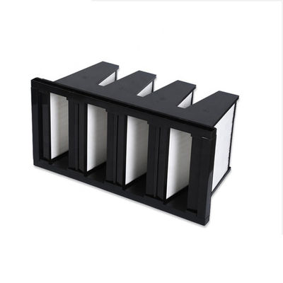 900m3/H Cleanroom Air Filter 2 Interval V Bank กรอบพลาสติก