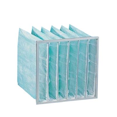 2.65m2 Area Synthetic Bag Filter, EN779 Pocket Bag Air Filters ประสิทธิภาพปานกลาง