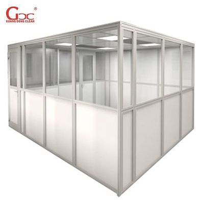 โปรไฟล์อลูมิเนียม GMP Cleanroom, 0.45m / S Iso Class 8 Clean Room