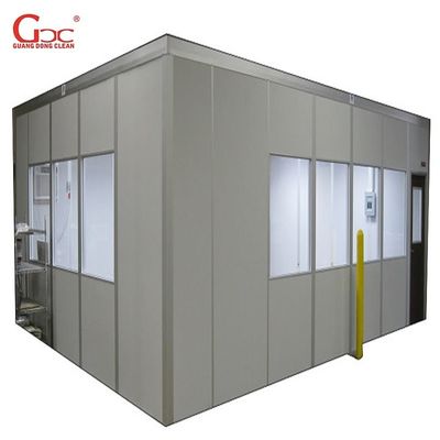 100m2 18 ชิ้น FFU Modular Prefab ระบบคลีนรูม