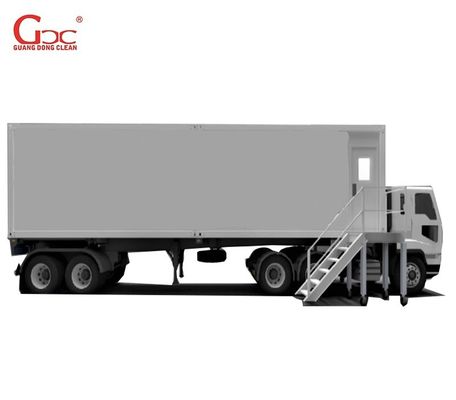 ห้องปฏิบัติการ ISO Mobile PCR Cabin 30KW Prefab Cleanroom Container