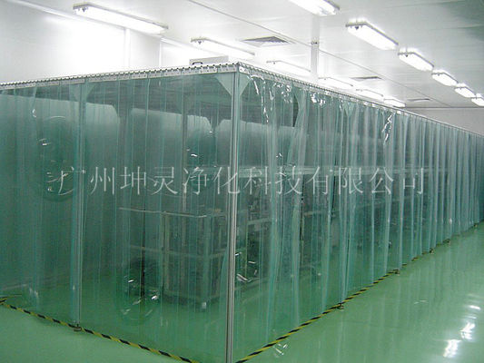 ISO 14644-1 Standard Iso7 Modular Clean Room สำหรับการประชุมเชิงปฏิบัติการทางอิเล็กทรอนิกส์