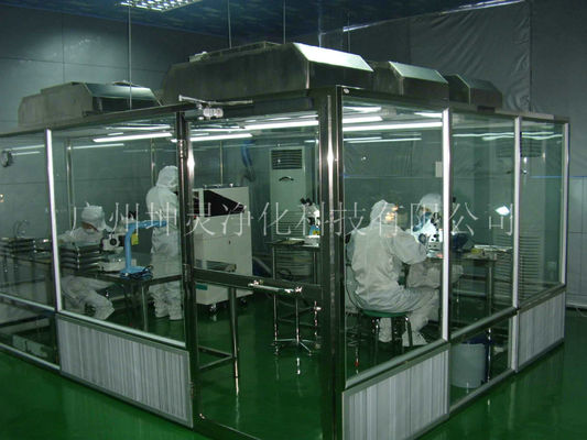 ISO 14644-1 Standard Iso7 Modular Clean Room สำหรับการประชุมเชิงปฏิบัติการทางอิเล็กทรอนิกส์