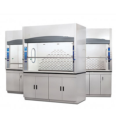 OEM PP Steel Chemical Biological Lab ตู้ดูดควันท่อไอเสีย