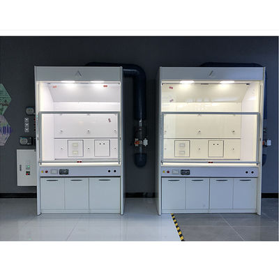 OEM PP Steel Chemical Biological Lab ตู้ดูดควันท่อไอเสีย