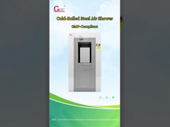 ผนังเย็นภายนอกเคลือบด้วยมอเตอร์ระบายอากาศสูง และห้องน้ําอากาศจากสแตนเลสภายใน